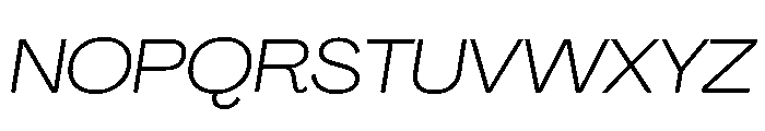 Agrandir Variable 40 Font UPPERCASE