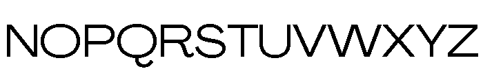 Agrandir Variable 41 Font UPPERCASE