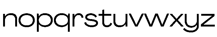 Agrandir Variable 41 Font LOWERCASE