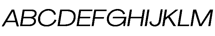 Agrandir Variable 42 Font UPPERCASE