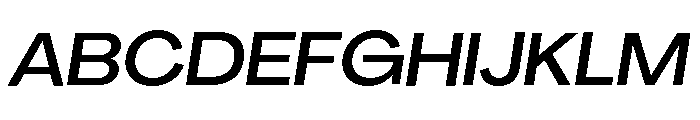 Agrandir Variable 44 Font UPPERCASE