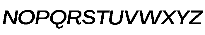 Agrandir Variable 44 Font UPPERCASE