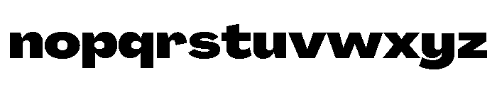 Agrandir Variable 47 Font LOWERCASE