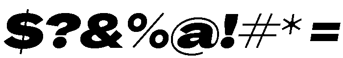 Agrandir Variable 48 Font OTHER CHARS