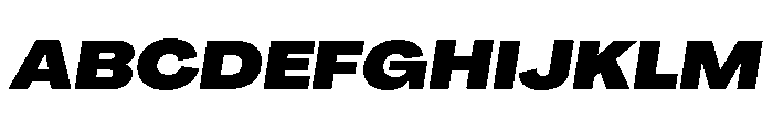 Agrandir Variable 48 Font UPPERCASE