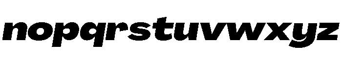 Agrandir Variable 48 Font LOWERCASE