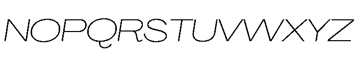Agrandir Variable 50 Font UPPERCASE