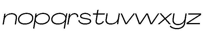 Agrandir Variable 52 Font LOWERCASE