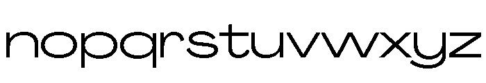 Agrandir Variable 53 Font LOWERCASE