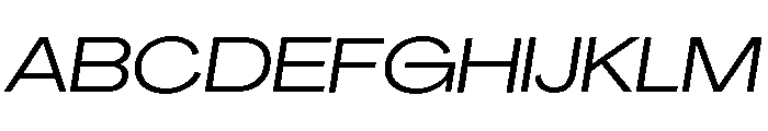 Agrandir Variable 54 Font UPPERCASE