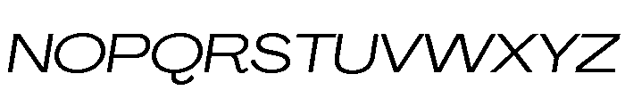 Agrandir Variable 54 Font UPPERCASE
