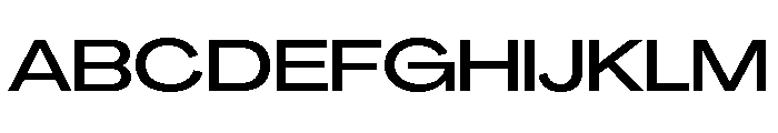 Agrandir Variable 55 Font UPPERCASE