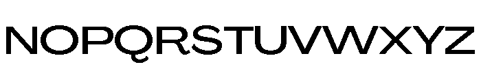 Agrandir Variable 55 Font UPPERCASE