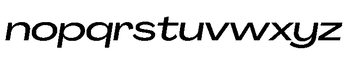 Agrandir Variable 56 Font LOWERCASE