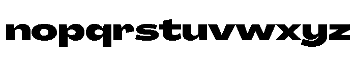 Agrandir Variable 59 Font LOWERCASE