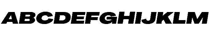 Agrandir Variable 60 Font UPPERCASE