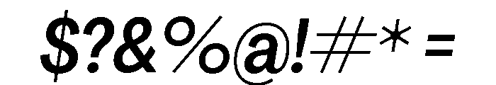 Agrandir Variable 8 Font OTHER CHARS