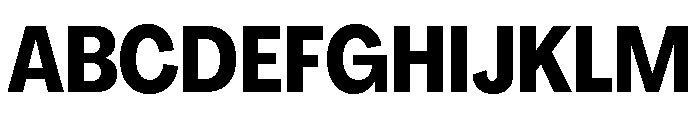 Agrandir Variable 9 Font UPPERCASE