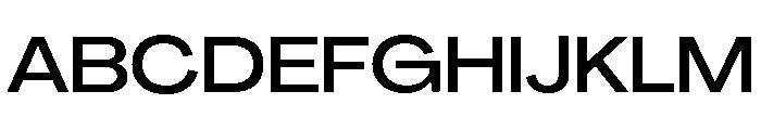 Agrandir Wide Medium Font UPPERCASE