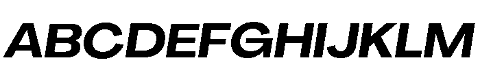 Agrandir Wide Variable 10 Font UPPERCASE