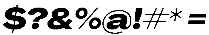 Agrandir Wide Variable 12 Font OTHER CHARS