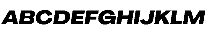Agrandir Wide Variable 12 Font UPPERCASE