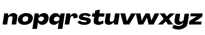 Agrandir Wide Variable 12 Font LOWERCASE
