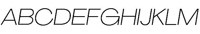 Agrandir Wide Variable 2 Font UPPERCASE