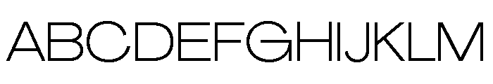 Agrandir Wide Variable 3 Font UPPERCASE