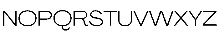Agrandir Wide Variable 3 Font UPPERCASE