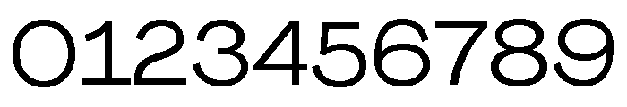 Agrandir Wide Variable 5 Font OTHER CHARS