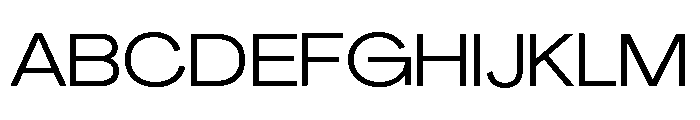 Agrandir Wide Variable 5 Font UPPERCASE