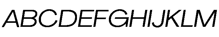 Agrandir Wide Variable 6 Font UPPERCASE