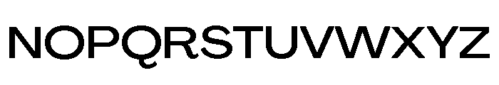 Agrandir Wide Variable 7 Font UPPERCASE