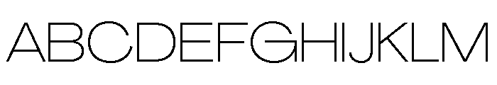 Agrandir Wide Variable Font UPPERCASE