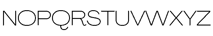 Agrandir Wide Variable Font UPPERCASE