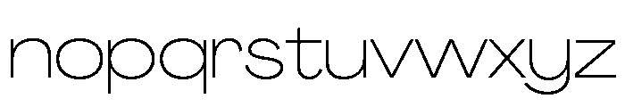 Agrandir Wide Variable Font LOWERCASE