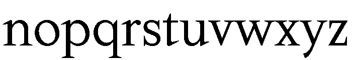 Aguzzo Regular Font LOWERCASE