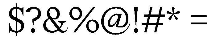 Aguzzo TRIAL Book Instance Font OTHER CHARS