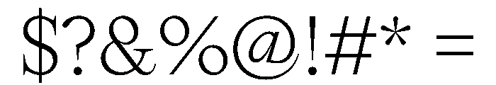 Aguzzo TRIAL Light Instance Font OTHER CHARS