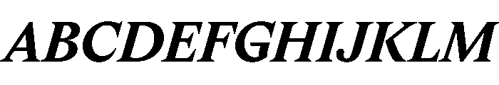 AguzzoItalic TRIAL BoldItalic Instance Font UPPERCASE