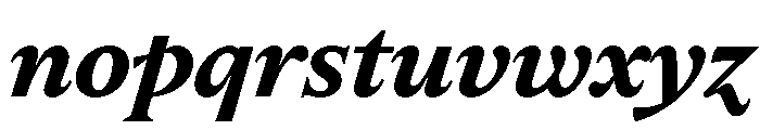 AguzzoItalic TRIAL BoldItalic Instance Font LOWERCASE