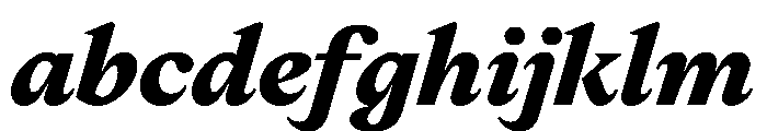 AguzzoItalic TRIAL HeavyItalic Instance FONT