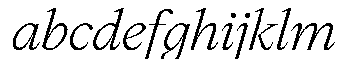 AguzzoItalic TRIAL LightItalic Instance FONT