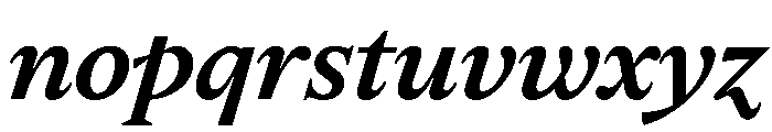 AguzzoItalic TRIAL MediumItalic Instance Font LOWERCASE