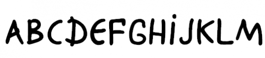 Agafia  Font UPPERCASE