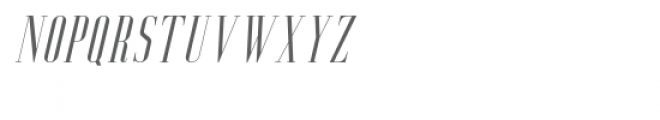 Aguero Serif Italic Font UPPERCASE