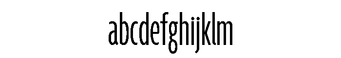 Agenda One Compressed Light FONT