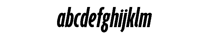 Agenda One Compressed Semi Bold Italic FONT