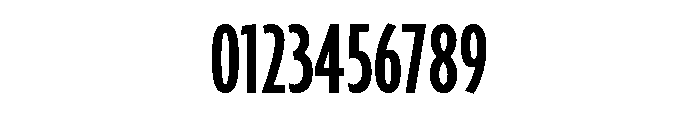 Agenda One Compressed Semi Bold Font OTHER CHARS